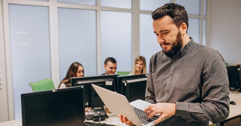 computer programming graduate practices being a computer systems engineer