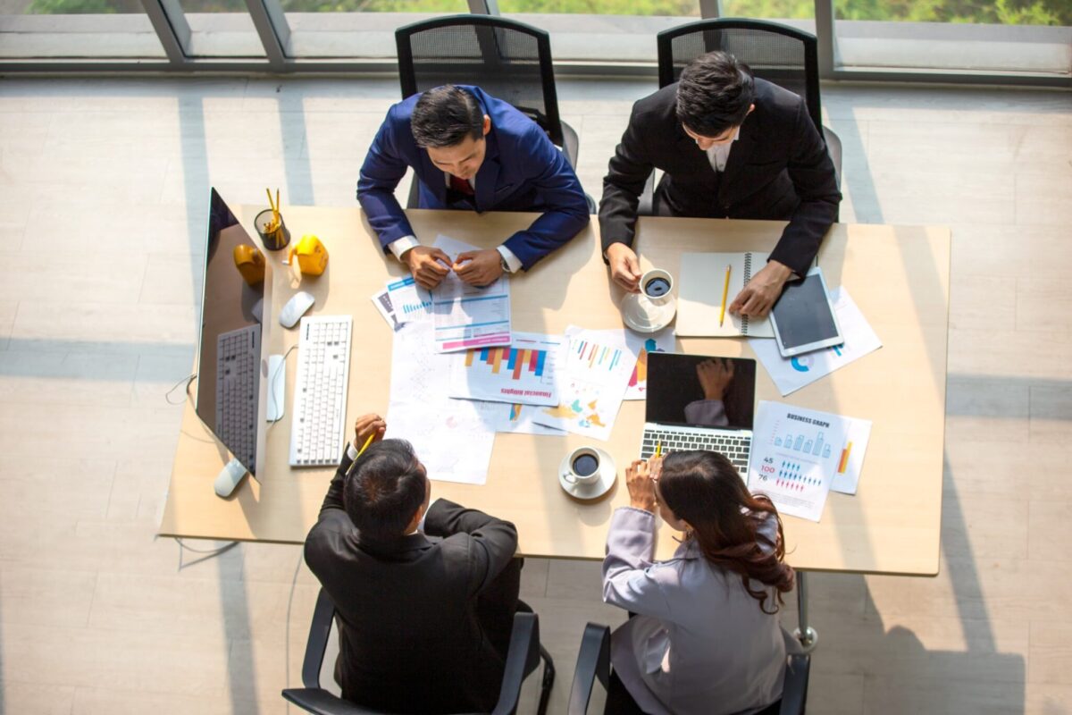 business people having meeting for digital entrepreneurship