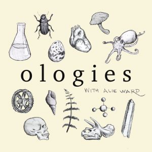 Science and Biology icons for Ologies with Alie Ward as one of the best podcasts