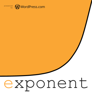 A graphic image of Exponent as one of the best podcasts